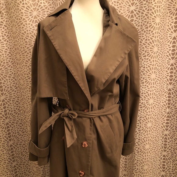 Jacqueline Ferrar Vintage Full Length Trench Coat - Picture 2 of 8